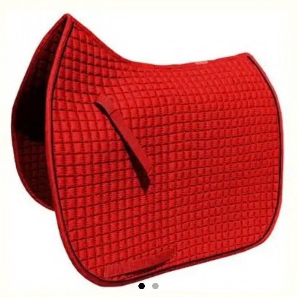 Dressage PRI English saddle pad- RED